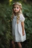 Placeholder: girl small in stature Her features were soft, and her blonde hair framed her petite face.she wore was a thin white nightdress, which ended just above her knees. green/blue eyes