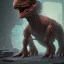 Placeholder: The cyberpunk dinosaur