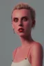 Placeholder: Danish Singer MØ, red tones, high lighting