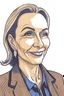 Placeholder: Cartoon portrait of Ulrika Nummelin