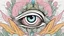 Placeholder: comic style flower with eye in the middle