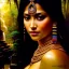 Placeholder: Drawing of beautiful face busty mayan woman,sweet stare,mayan piramid,jungle,waterfall,ancient leather armor, balanciaga fashion clothe painting by gaston bussiere, greg rutkowski, yoji shinkawa, yoshitaka amano, tsutomu nihei, donato giancola, tim hildebrandt, oil on canvas, cinematic composition, extreme detail,fit full head inside picture,16k