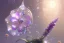 Placeholder: one big crystal subtle flower in a galactic ambiance, transparent petals, delicate colors, in the foreground, with a very little beautiful fairy, full of details, smooth, bright sunshine，soft light atmosphere, light effect，vaporwave colorful, concept art, smooth, extremely sharp detail, finely tuned detail, ultra high definition, 8 k, unreal engine 5, ultra sharp focus