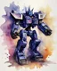 Placeholder: Transformers fall of cybertron, inkwell, watercolor