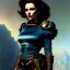 Placeholder: Drawing of beautiful face,'beautiful,Busty Cait(Fallout4)',intense stare, ancient skintight armor, balanciaga fashion clothe painting by gaston bussiere, greg rutkowski, yoji shinkawa, yoshitaka amano, tsutomu nihei, donato giancola, tim hildebrandt, Oil on canvas, cinematic composition, extreme detail,fit full head inside picture,16k