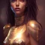 Placeholder: full body shot Close-up of a beautiful Arab girl, dark black hair, dark black eyes, high makeup, Artstation, Light Painting, Super-Resolution Microscopy 8K Phosphor Display, Glossy, Ray Tracing Reflections, RGB Displacement, Glowing Edges, RTX