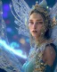 Placeholder: A portrait of a crystalline faery, smiling, mythical,fantasy , magnificent, majestic, highly intricate, Realistic photography, incredibly detailed, ultra high resolution, 8k, complex 3d render, cinema 4d