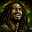 Placeholder: Create digital art inspired by Bob Marley's life, music, and quotes