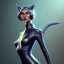 Placeholder: Clash of clans art style of a cute catwoman, full body, by mobeius, au naturel, hyper detailed, digital art, trending in artstation, cinematic lighting, studio quality, smooth render, unreal engine 5 rendered, octane rendered, art style by klimt and nixeu and ian sprigger and wlop and krenz cushart