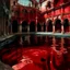 Placeholder: A dark red facility with acid pools painted by John Singer Sargent