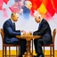 Placeholder: Putin, President Xi Of China And Joe Biden Play Chess between lights and shadow With A Pigeon,And Atomic Bomb Mushroom Cloud,Complex Surgical Instruments Intermixed With A Newborn Boy,Minimalism,Painting By Adrian Ghenie,Rene Magritte,Pablo Picasso,Michelangelo,Salvador Dali,Lucian Freud