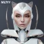 Placeholder: beautiful smooth realistic Japanese cat woman robot body with long legs, cat aye, extremely sharp detail, finely tuned detail, ultra high definition, 8 k, unreal engine 5, ultra sharp focus, accurate wings