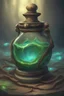 Placeholder: A huge mana potion, no background, high definition