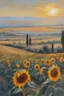 Placeholder: Painting of sunflowers in Israel