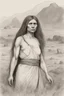 Placeholder: [Palaeolithic, a Neanderthal woman] Who was I? Where was I?… The landscape was totally unknown to me, even my body was unfamiliar. What forces brought me here? I searched my mind for memories… There was something there, but it was too clouded… A name… I scanned the horizon. A distant structure rose out of the mists. As evening approached I came upon an enigmatic oasis with a fountain.