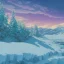 Placeholder: northern landscape with snow-covered trees and northern lights in the sky,by peter mehrbacher,thomas kinkade and Raphael lacoste,masterpiece, illustration,highly detailed,fine detail,intricate,trending on artstation