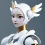 Placeholder: beautiful smooth realistic Japanese robot cat girl figure, extremely sharp detail, finely tuned detail, ultra high definition, 8 k, unreal engine 5, ultra sharp focus, accurate wings, in flying mode