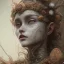 Placeholder: karlan, rusty metal, anime, Dryad, fae, sidhe, ominous, nature, plants, wildflower, facepaint, dnd character portrait, intricate, oil on canvas, masterpiece, expert, insanely detailed, 4k resolution, retroanime style, cute big circular reflective eyes, cinematic smooth, intricate detail , soft smooth lighting, soft pastel colors, painted Rena