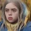 Placeholder: Billie Eilish, clip, photorealistic, 8k