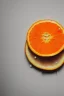 Placeholder: portrait, an orange cut open with tiny clockwork gears embedded in its rind, AbstractTech clockpunk, Food photography, beautiful, delicious food, recipe photography, realistic, natural light, colorful, food art, object photography, vignette, ultra HD