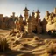 Placeholder: castle in the desert, photo-realistic, shot on Hasselblad h6d-400c, zeiss prime lens, bokeh like f/0.8, tilt-shift lens 8k, high detail, smooth render, down-light, unreal engine, downlight