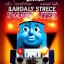 Placeholder: Larry David as Thomas the Tank Engine in a Saturday Night Fever dream movie poster