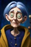 Placeholder: Coraline as an old woman