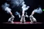 Placeholder: ai magic show presentation wow effect smoke bunnies awesome awesome