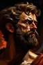 Placeholder: Create a painting with Greco Roman style that is powerful and still