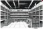 Placeholder: illustration by underground comix artist, Brion Gysin of: Access to Planetary Guard facilities is rarely granted to civilian surveyors, making this glimpse of the fortress armoury particularly valuable for the record. The maintenance bay shown here represents typical military-grade equipment storage and servicing — dense racks of weaponry and tactical gear lining curved walls, diagnostic stations, and the controlled environmental systems necessary for keeping sensitive equipment operational acro
