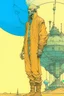 Placeholder: moebius illustration of an fiher man