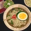 Placeholder: ramen with beer drink