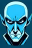 Placeholder: Vector Art, Front View, megamind