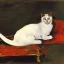 Placeholder: A cat in hell by manet