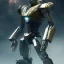 Placeholder:  octane render, 8k, high detail, humanoid droid, android, steel blades, full figure, fit in board, cosmic ambiance, masterpiece, art by Yoji Shinkawa