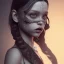 Placeholder: jenna ortega black dress, dark make up, gothic style, wednesday addams, hyper detail, octane render, unreal engine 5, 8k resolation