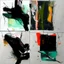 Placeholder: Minimal abstract oil paintings close up person limbs sinew and concrete fragments illuminated at night style of Justin Mortimer