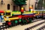 Placeholder: Train lego Italian old Town lego