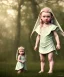 Placeholder: Galadriel toddler, full body, dramatic lighting, hyper realistic