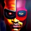 Placeholder: ultra detailed fullbody Portrait in oil on canvas of Deadshot ,intense stare,extremely detailed digital painting, extremely detailed face, Glowing red eyes, mystical colors ,perfectly centered image, perfect composition,rim light, beautiful lighting, 8k, stunning scene,extremely sharp detail, finely tuned detail, ultra high definition raytracing, in the style of Simon Bisley and robert e howard and Greg Rutkowski and and artgerm