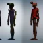 Placeholder: 2d 4k realistic creative animation character concept standing