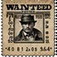 Placeholder: A wanted poster can also be a postage stamp