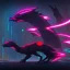 Placeholder: cyberpunk dragon