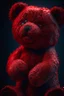 Placeholder: Teddy bear red creature fused ,insanely detailed, 16k resolution, cinematic smooth, intricate detail