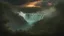 Placeholder: "hyperdetailed realistic lush jungle, Niagara Falls , sunset, billowing black clouds, ash rolling down mountain, volumetric lighting, sinister skies, apocalyptic, wildlife photography, hyperrealism, 8k resolution, dynamic lighting"