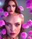 Placeholder: Realistic detailed perfect face portrait of a insane young beautiful woman top model in short open dress. Sensual, volumetric lighting, Unreal Engine 5, 3D Animation Quality, Octane Rendering. A masterpiece. There are water, flowers, vivid colors.