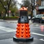 Placeholder: a Dalek traffic cone