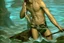 Placeholder: man in camo swim in deep water by andrea del sarto