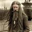 Placeholder: Crazy long hair cargo ships captain 1920s