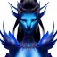 Placeholder: Blue Wearing make up avatar pandora